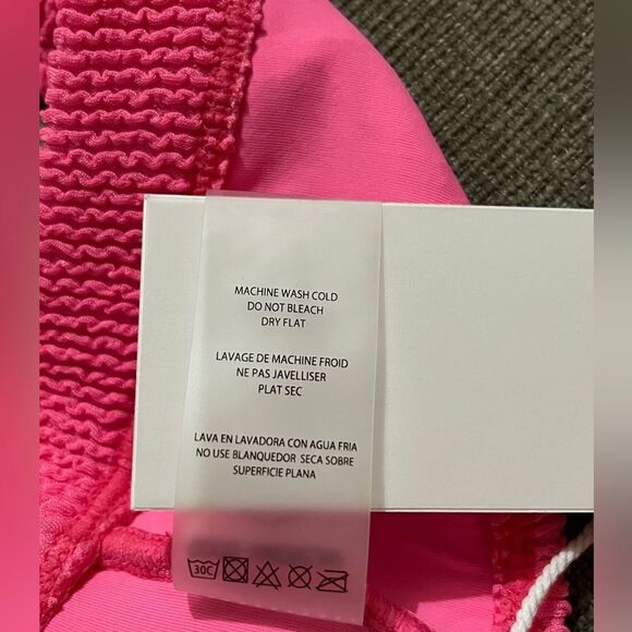 Good American L/XL Size 3/4 Pink Better Bandeau Top Always Fits Pink Top NWT - Picture 6 of 9